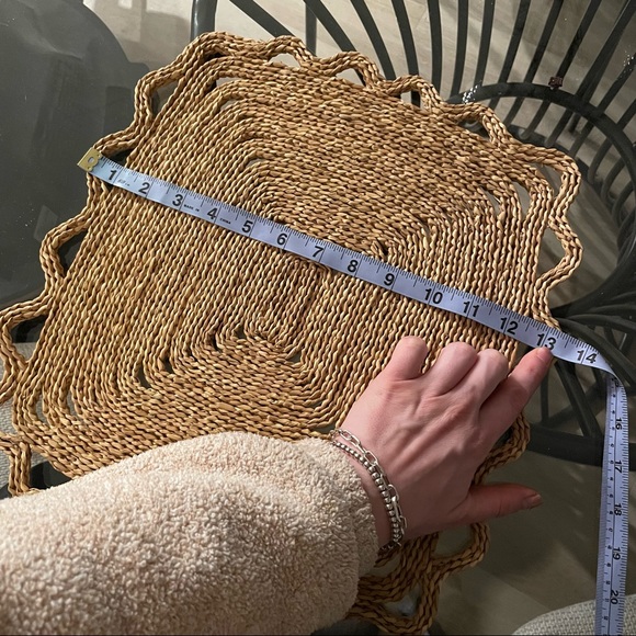 Vintage Rattan Trivet - Picture 7 of 7